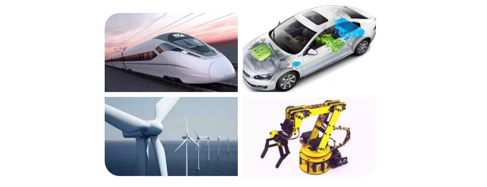 高鐵、新能源汽車、風力發(fā)電、機器人、5G基站用IGBT模塊 